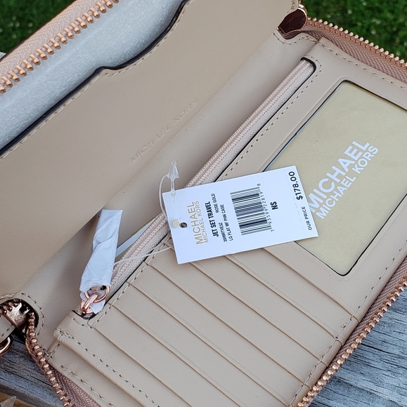 ⚠️LAST1⚠️Michael Kors Jet Set LG Phone Case Wallet - Picture 3 of 4